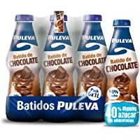 Los mejores  - Puleva Batido de Chocolate - Pack de 6 x 1 L - Total: 6 L